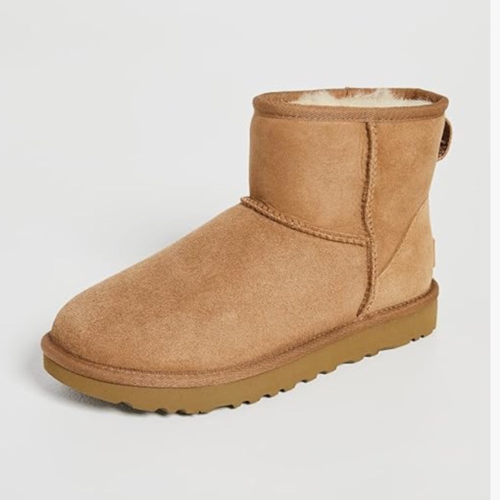 UGG Women’s Classic Mini II Boot in Chestnut - Picture 8 of 12